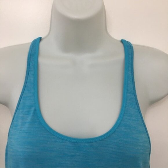 Lululemon What The Sport Singlet Heathered Fresco Blue - Picture 4 of 8